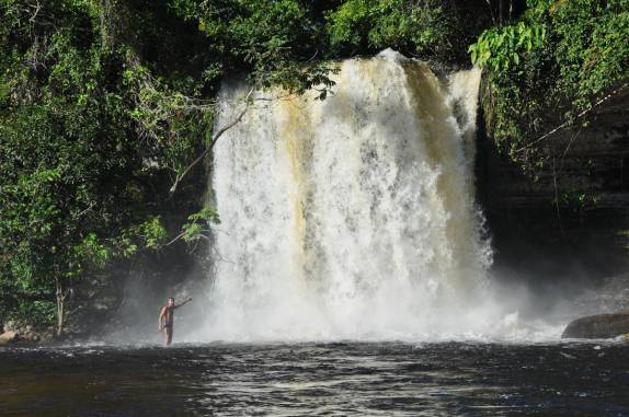Curtindo as Cachoeiras Gêmeas, na Chapada das Mesas, região de Carolina - MA